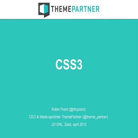 CSS3 (dutch)