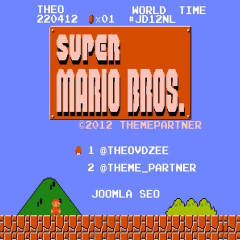 Joomla! SEO (with Super Mario) [Dutch]