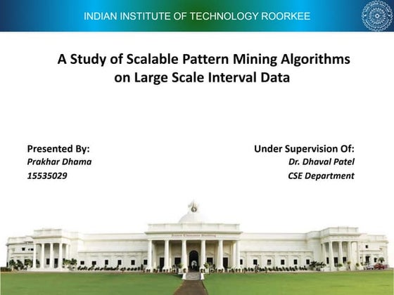 Temporal Pattern Mining