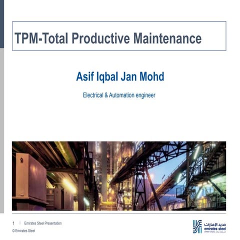 Total Productive Maintenance | PPTX