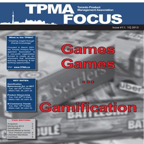 Tpma focus   issue 11 (1 q2013)