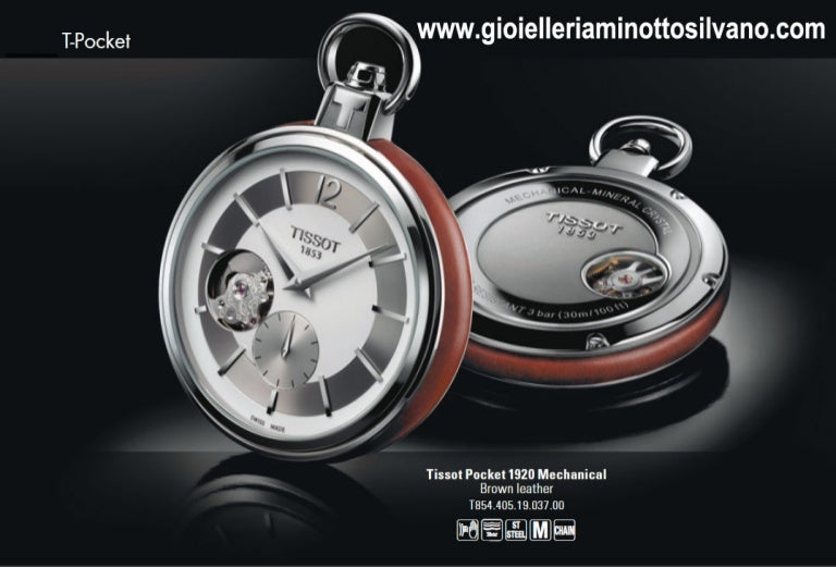 OROLOGI DA TASCA TISSOT T-POCKET, OROLOGI AUTOMATICI DA TASCA