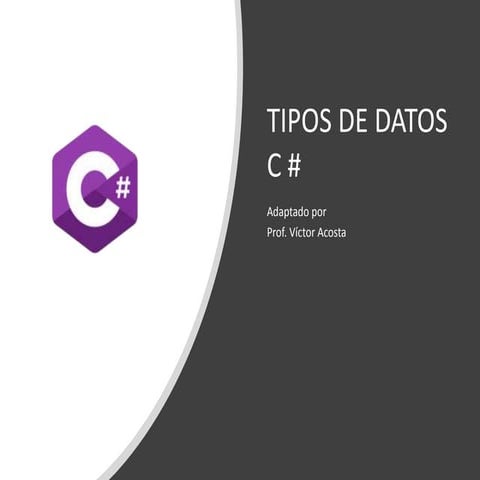 Tpos de datos c#