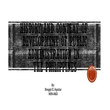 Chapter 3 bureaucracy public administration | PPTX