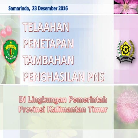 Telaahan TPP Kaltim 2016