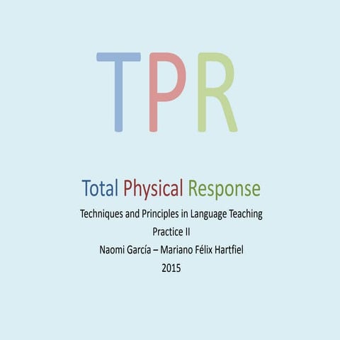 Total Physical Response - PPP