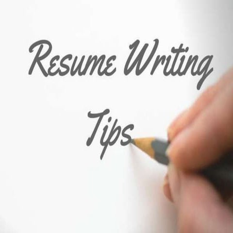 Resume Writing Tips