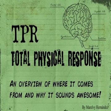 TPR-Total Physical Response