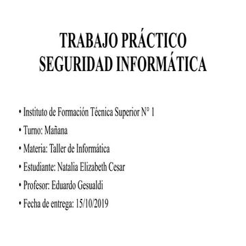 Tp seguridad informatica