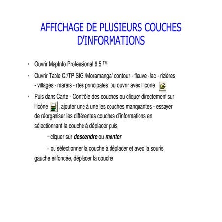 Qu'est ce que le Système d'Information Géographique 2