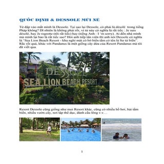 Từ đập vào mắt mình là dessole