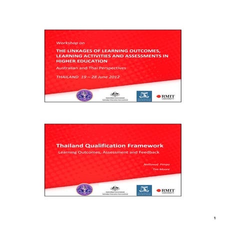 Tqf   day 2 - assessment and feedback