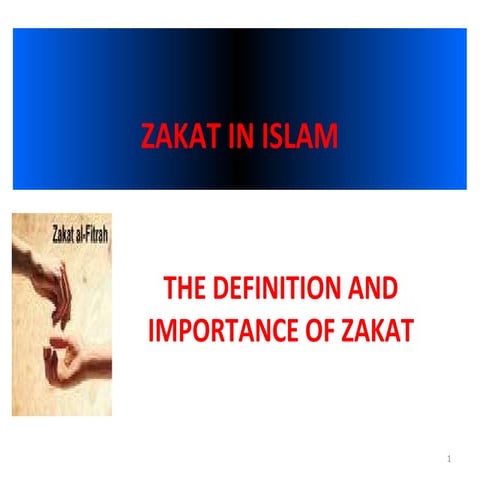 Zakat explained