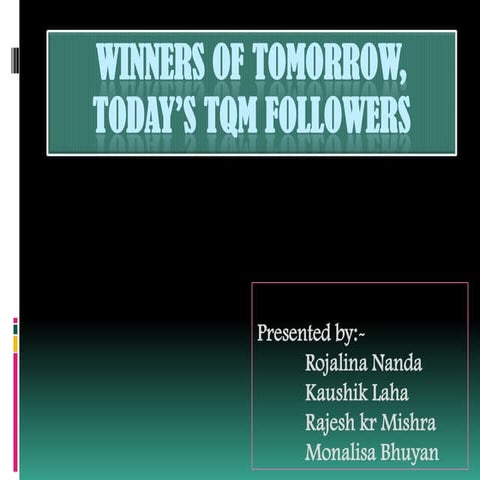 Total Quality Management