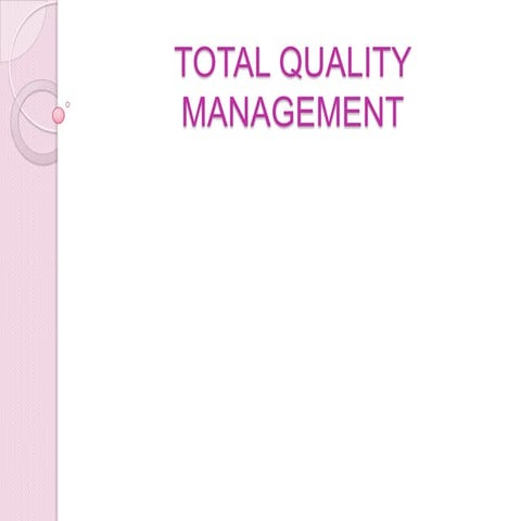 Tqm