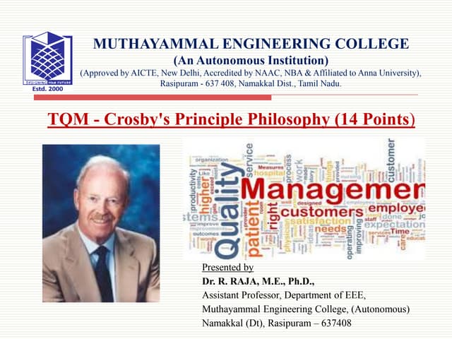 Zero Defects and Continuous Improvement in TQM | PDF