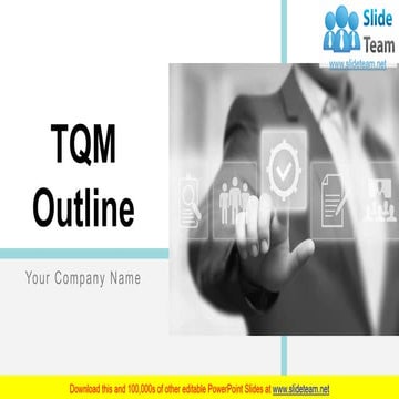 Tqm Outline PowerPoint Presentation Slide