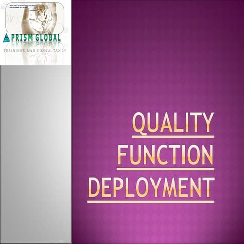 TQM QFD
