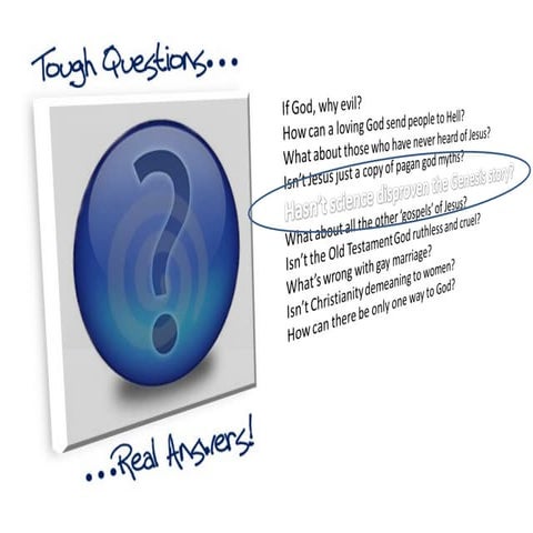 Hasnt Science Disproven Genesis