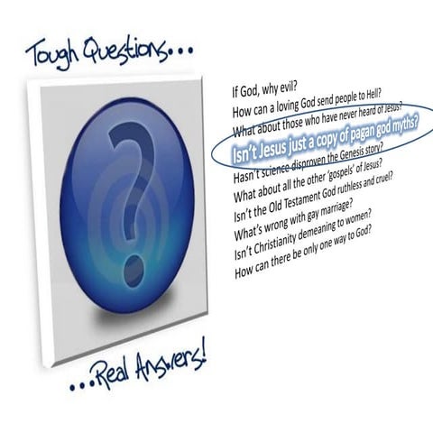 Isnt Jesus Just A Copy Of Pagan Gods