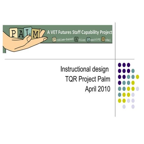 Tqr project palm instructionaldesign