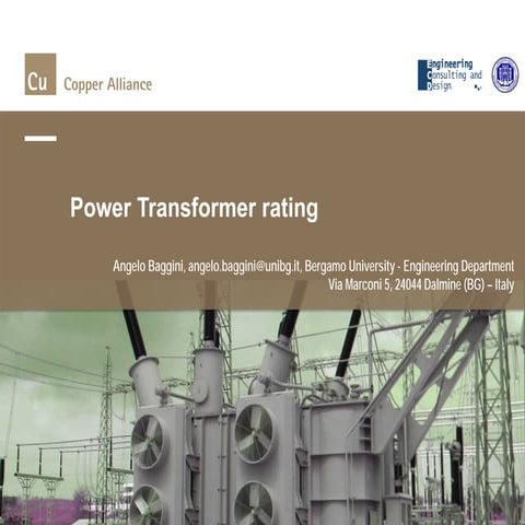 Power transformers rating