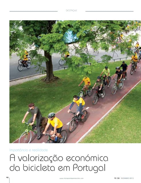 Tr 130 valorização da bicicleta