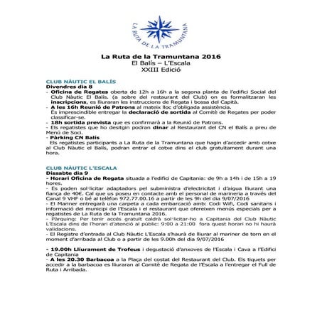 Tr'16 programa actes