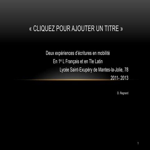 Delphine Regnard (professeure de lettres classiques, bureau des ressources pédagogiques et usages numériques, DGESCO, Ministère de l’Éducation nationale)