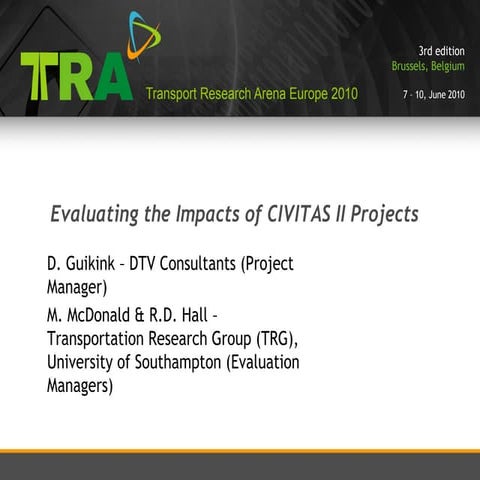 Tra2010 presentation civitas