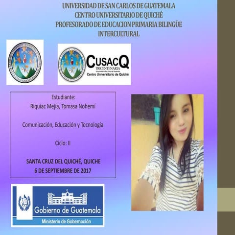 Comunicación Educación y Tecnología | PPT
