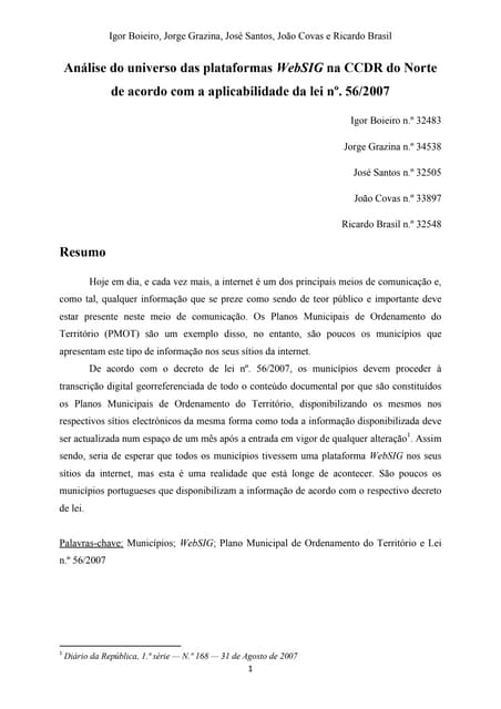 Análise do universo das plataformas...