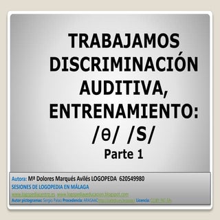 Trabajamos discriminación y memoria...