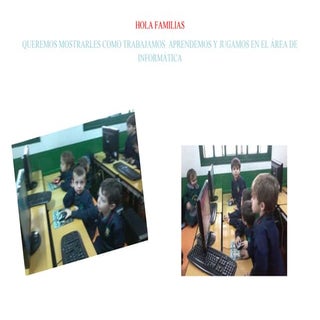 Trabajando en el laboratorio de inf...