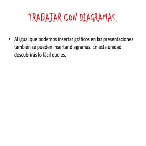 Trabajar con diagramas