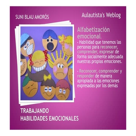 Trabajar emociones en tea