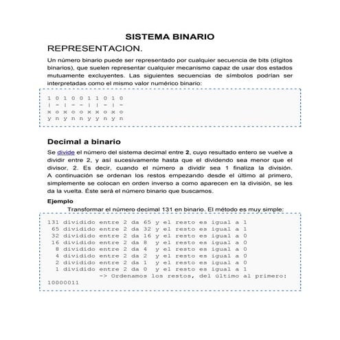 Sistema Binario