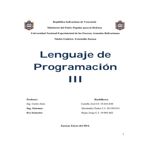 Trabajo de programacion III