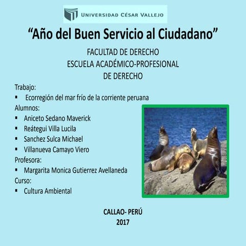 BOLETÍN:  Ecorregión Mar Frió 