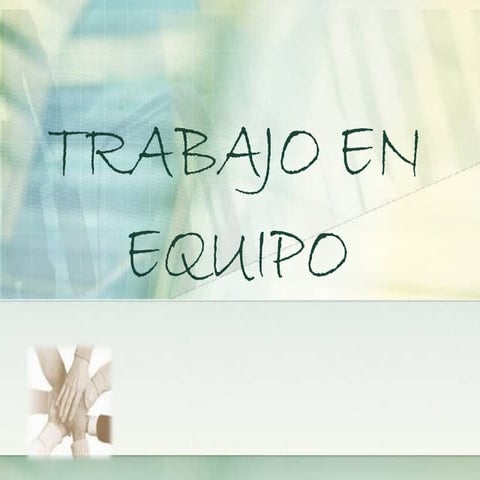 Trabajo En Equipo