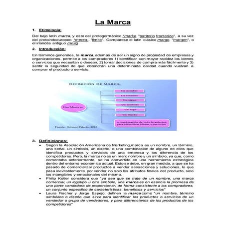 Monografia sobre marca, etiquetas y branding