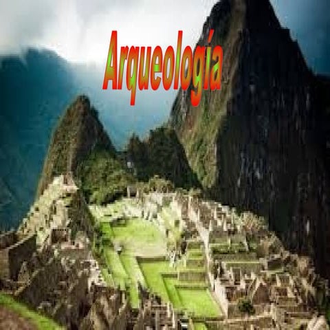 Arqueología