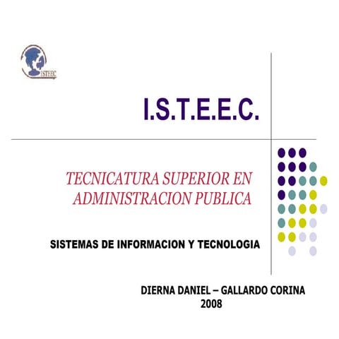 CIENCIA TECNICA Y TECNOLOGIA