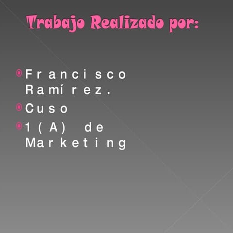 Trabajo Realizado Por