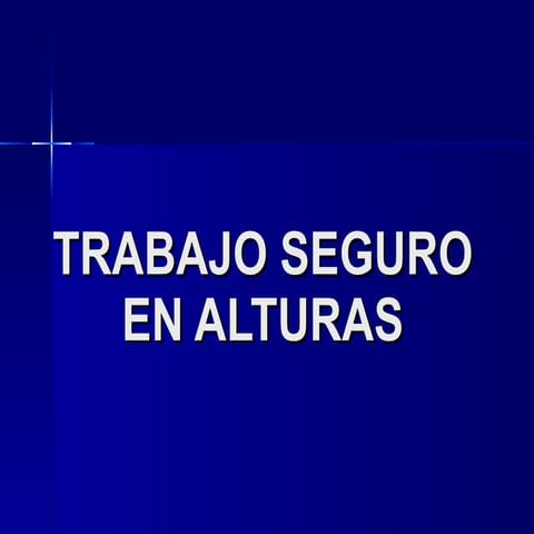Trabajo Seguro en Altura 3673[1]