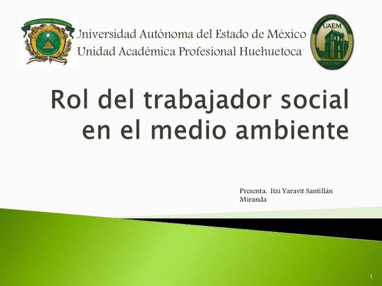 Trabajo socialymedioambiente