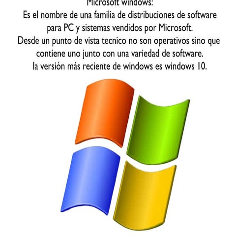 ¿Qué es Windows? | PPT