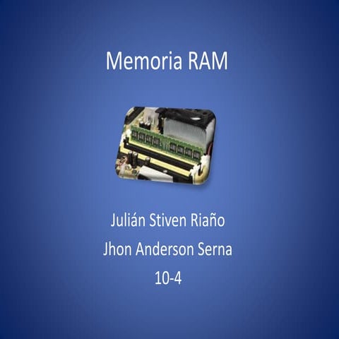 Memoria RAM