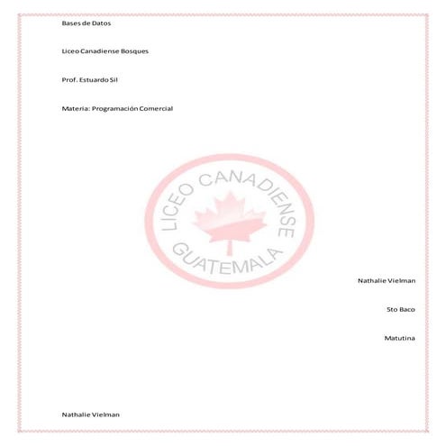 Trabajo 1er dia nathalie