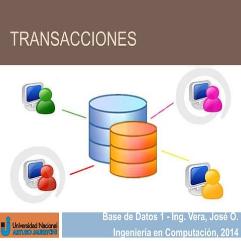Trabajo 2   transacciones en base de datos